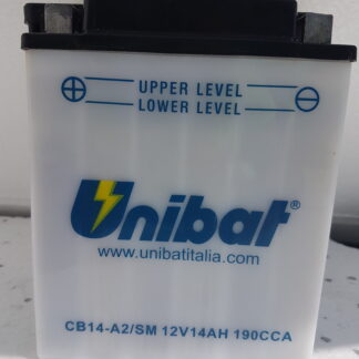Batteria Unibat 12 V 14 AH CB14 - A2/SM 190 CCA