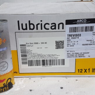 Olio Eni Sint 2000+ 05w/40 Cartone da Lt 1x12 pz