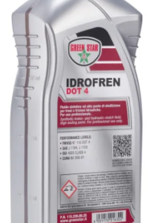 Olio IDROFREN DOT 4 GreenStar da Lt 1 x 12 Pz.
