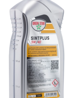 Olio 5w40 Sintplus GreenStar